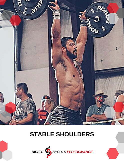 Stable Shoulder Adjunct Program
