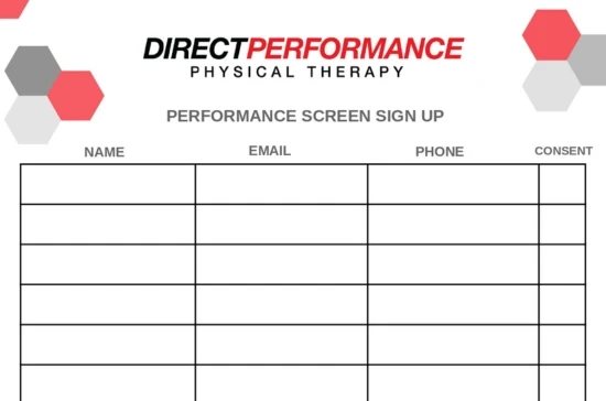 SIGN IN SHEET FOR SCREENS